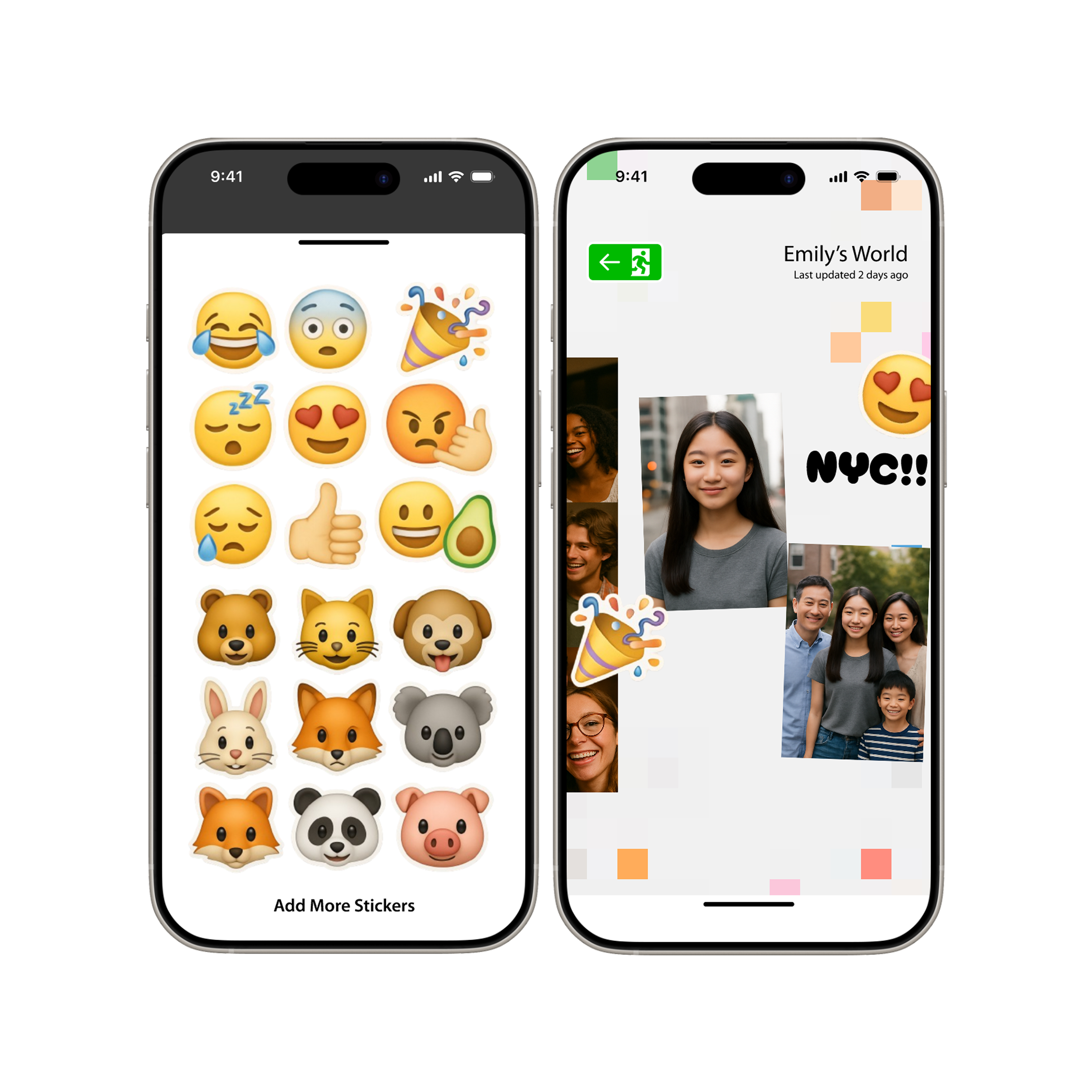 Friends App Mockup