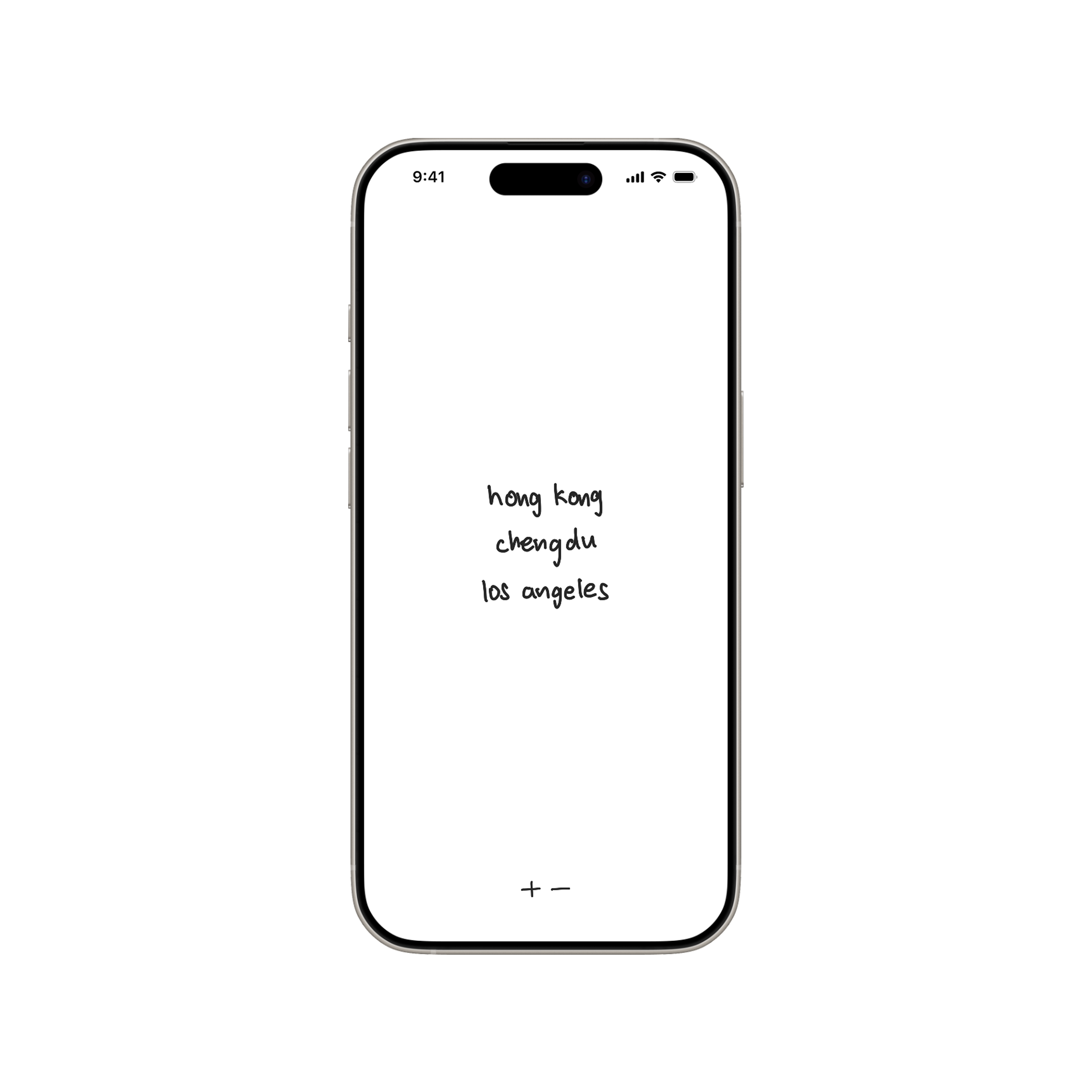 Recollection App Mockup